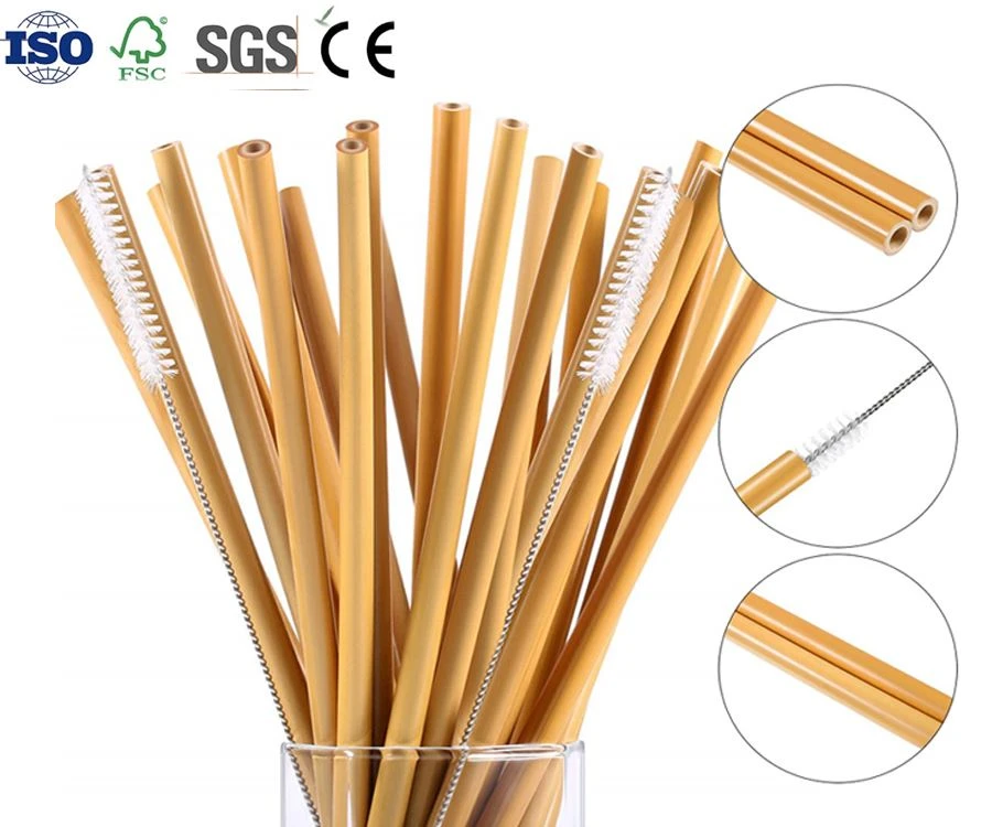bamboo straws details 