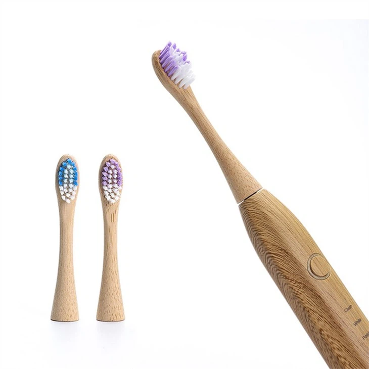 Bamboo Electric Sonic Replaceable Head Toothbrush