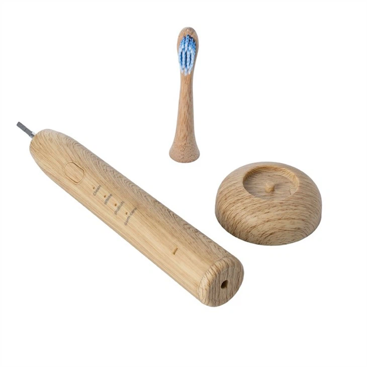 Bamboo Electric Sonic Replaceable Head Toothbrush