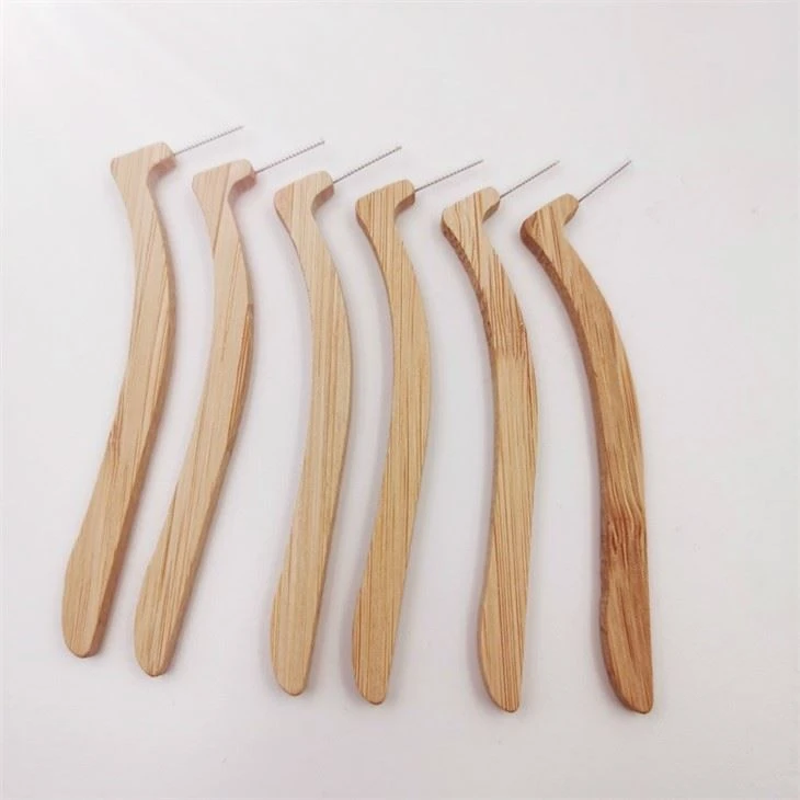 high quality disposable bamboo interdental brush